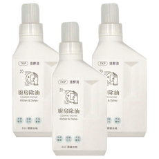 TKP 植萃酵素 廚房除油粉 500g, 3瓶