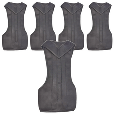 駝背矯正帶, 龍骨支撑, 挺直腰背, 矯正塑型, 拒絕駝背, 成人/學生/男女, 四季通用, 2XL(腰圍88-110cm), 5個