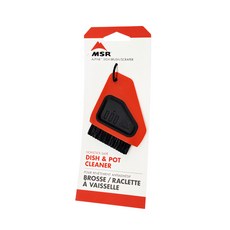 MSR Alpine 鍋刷，橡膠材質，尺寸8.1x6.9x1.3cm，重量22g, 1個