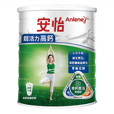 Anlene 安怡 活力高鈣低脂奶粉, 1.5kg, 1罐