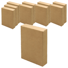 牛皮無印紙盒, NO:19, 10個