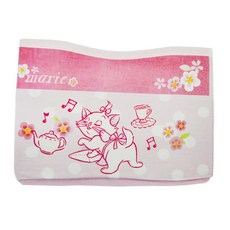 收納王妃 迪士尼櫻花摺疊兩用面紙盒, 瑪麗貓 粉色