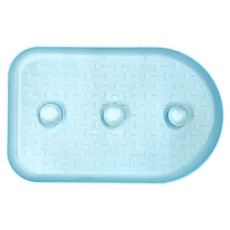 Nice u 毛樂趣 馬卡龍止滑餐墊 55.5x35.5x2.5cm 聚丙烯PP材質, 天青藍, 1個