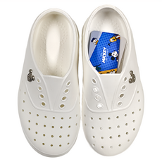 BORUI 柏睿鞋業 兒童款 飾釦防水洞洞鞋 121223 19