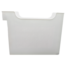 SHIMOYAMA 廚櫃隙縫多功能收納盒 附輪, 白色, 1個