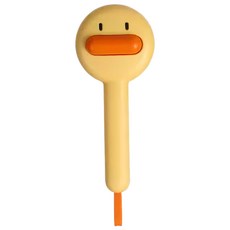 卡諾 小鴨子梳 ABS 矽膠 尺寸約20x9cm, 黃色, 1個