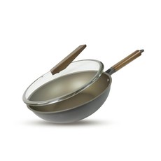 SILWA 西華 陽極鈦不沾炒鍋 32cm 少油煙 適用多種爐具, 1個