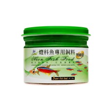 AQUAFUN 水之樂 特級燈科魚專用飼料, 100g, 天然原料, 可長期食用, 1罐
