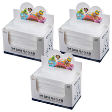 comet 幫幫龍出動圖案 兒童口罩 單片包裝, 白色款, 50片, 3盒