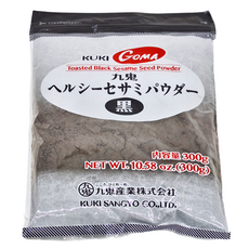 九鬼 低油胡麻粉 極細型黑, 300g, 1包