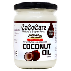 COCOCARE 冷壓初榨椰子油 500ml, 1罐