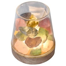 命運好好玩 補運燈 全新升級三種色溫調光 水晶礦石燈 適用各空間 五行能量補充 增強運勢, 五行晶耀, 1個