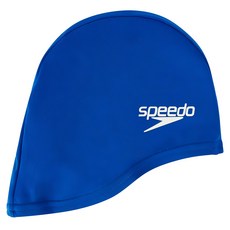 Speedo 兒童尼龍泳帽，100%聚酯纖維，耐用快乾, ONE SIZE, 水藍色, 1個