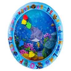 寵物星樂園 寵物水床 加厚加大款, 1個, 鯊魚 藍色