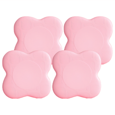 瑜珈護墊, 19.5 x 19.5 x 1.8cm, 櫻花粉, 4個