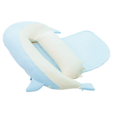 KneeGuardKids 嬰兒枕頭, 竹網眼 藍色