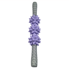 肌肉按摩滾輪棒 球狀, 紫色, 1個