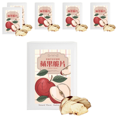 cammie 蘋果脆片 6盒組 (50g/盒) 素食可食 台灣製造, 6盒
