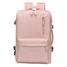 Sayaka 紗彌佳 可擴充型休閒通勤兩用旅行登機包/行李袋, 粉色, 1個