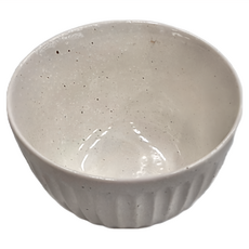 JUST HOME 日本製陶瓷條紋湯杯組 10.2x6.5cm 白色 5入, 1組
