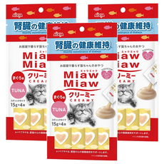 MIAWMIAW 妙喵肉泥 7號, 鮪魚, 60g, 3袋