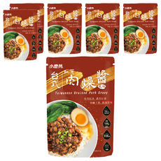 小磨坊 台式紅蔥肉燥醬, 100g, 6包