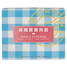 Mom's Kitchen 媽媽的廚房 寶寶專用肉鬆 減糖 1歲以上 12包, 156g, 1盒