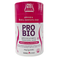 SANGA 穀胱甘肽EX粉紅纖腰益生菌, 2g, 30條, 1罐