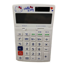 E-MORE 12位數卡通計算機 KT-800 17 x 10.2 x 2.8cm 145g, KITTY, 1個