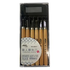 ABEL 力大牌 02017 職人雕刻刀, 6支