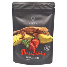 GECKO NUTRITION 果泥 草莓口味 100G, 適用各種食果及雜食性爬蟲類, 1包