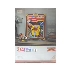 LoZ 1288 立體畫 3歲以上, 吶喊鴨, 1盒