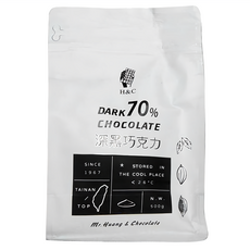 H&C 正慧食品 70%深黑巧克力 500g 儲存在陰涼處 < 26°C, 1包