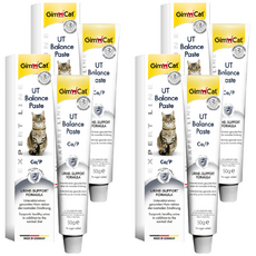 Gim Cat 俊寶俊喵 UT Balance Paste泌尿道保健營養膏, 酸化尿液PH值, 維持貓咪健康, 50g, 泌尿道保健, 4條