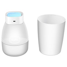 AcoMo USB紫外線6分鐘殺菌可攜式消毒器 Micro USB供電 紫外線+臭氧消毒, 藍色, PS2-B + PS2-B