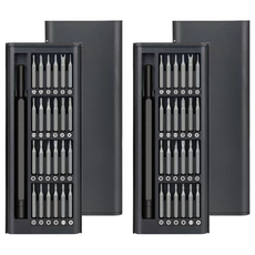 好拾選物 24合1多功能精密螺絲起子組 Set, S2合金鋼批頭, 內置磁性收納, 滑動式開蓋設計, 2組