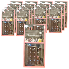 GLOSSYBLOSSOM 金鑽美甲貼, 愛心, 15件