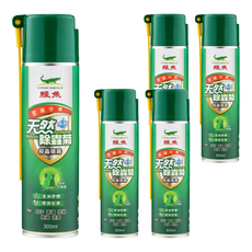 鱷魚 除蟲菊水性殺蟲劑, 300ml, 5瓶