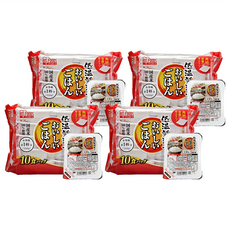 IRIS 低溫製法微波白飯x10盒裝 日本原裝進口 100%國產米使用, 150g, 40個
