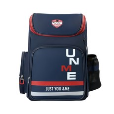 UnMe 特仕多功能人體工學後背書包, 深藍色, 40 x 28 x 16cm, 1個