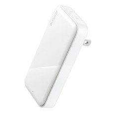 Kinyo 超薄1cm名片型充電器 8.3 x 4.3 x 1.4cm, 白色, 1個