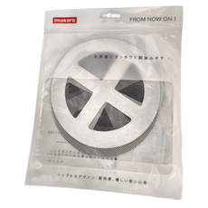 Imakara 水池過濾貼 圓形 灰色 直徑15cm PVC/PET材質, 2入組, 1組