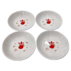 新食器 大吉大利4吋醬油碟, 大吉大利, 1組