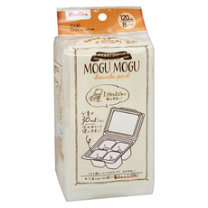 ChuChu 拋棄式副食品微波保鮮盒 8入 食品級PP材質 耐高溫, 120ml, 1袋, 透明