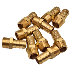 一般銅管牙接頭 1/2" x 3/8" (PH管 xPT牙) 10入, 外徑(20 x 9~75mm), 1包