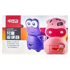 巧巧 甲克虫 兒童乳牛座便器, 顏色隨機, 1個