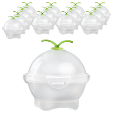 小麥購物 矽膠製冰球 Y742 10g, 灰色, 14個