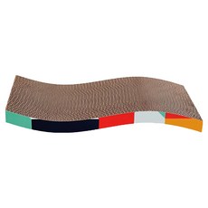 iCat 寵喵樂 幾何圖貓抓板 S型 43 x 21 x 3.5cm, 1個, 混和顏色