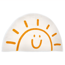 軟毛浴室地墊, 太陽花, 1個