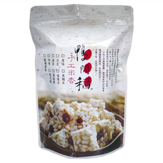 鴨間稻 手工米香 海苔 120g, 嚴選台灣在地白米, 無添加, 口感酥脆, 1包